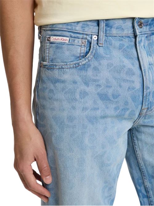 Jeans anni '90 con stampa all-over Calvin Klein Jeans | LV04RG765G1WX